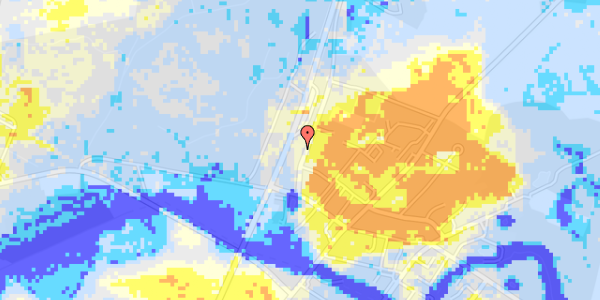 Ekstrem regn på Skovbrynet 7