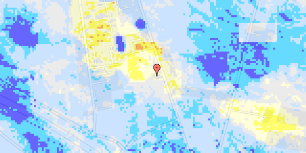 Ekstrem regn på Vejlevej 80