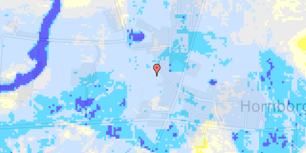 Ekstrem regn på Vesterenden 13