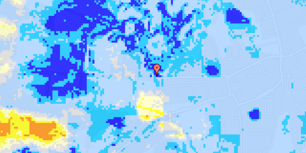 Ekstrem regn på Vestermarksvej 15