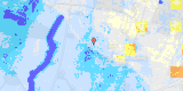 Ekstrem regn på Vidtskuevej 6