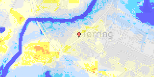 Ekstrem regn på Vongevej 1