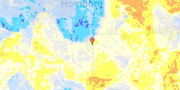 Ekstrem regn på Østermarksvej 6