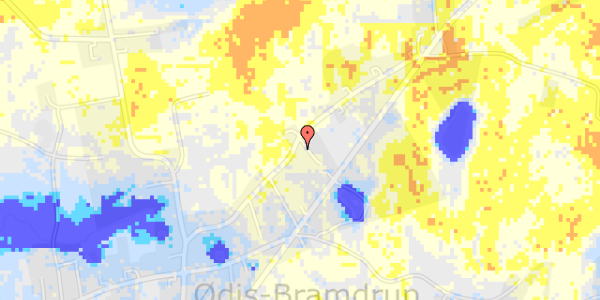 Ekstrem regn på Gl. Møllevej 9