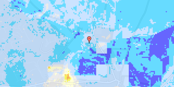 Ekstrem regn på Skovvang 8