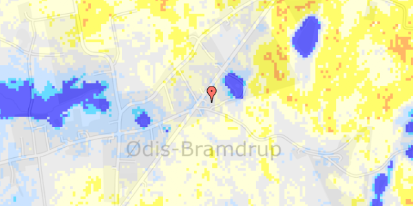 Ekstrem regn på Steppingvej 21