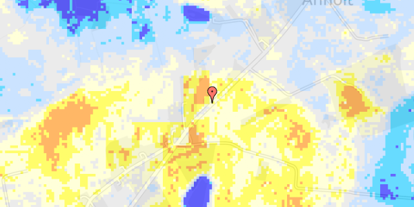 Ekstrem regn på Steppingvej 32