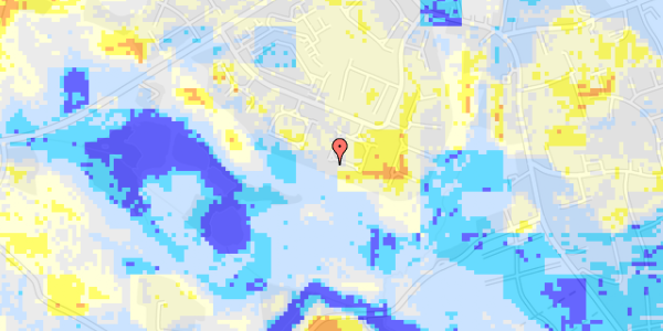 Ekstrem regn på Bechgaardsvej 16