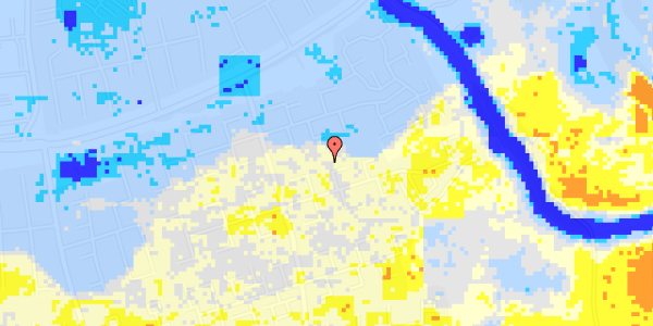 Ekstrem regn på Bjerreager 25