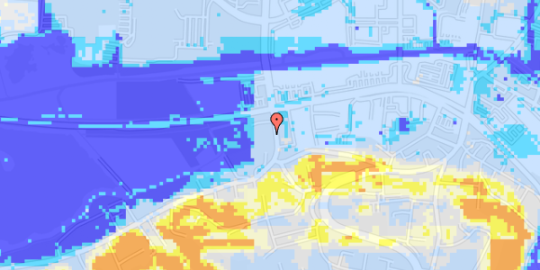 Ekstrem regn på Boulevarden 82, 3. th