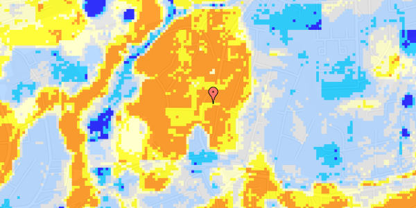 Ekstrem regn på Brisevej 8