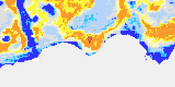 Ekstrem regn på Droshoved 1