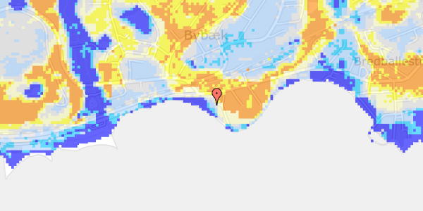 Ekstrem regn på Droshoved 4