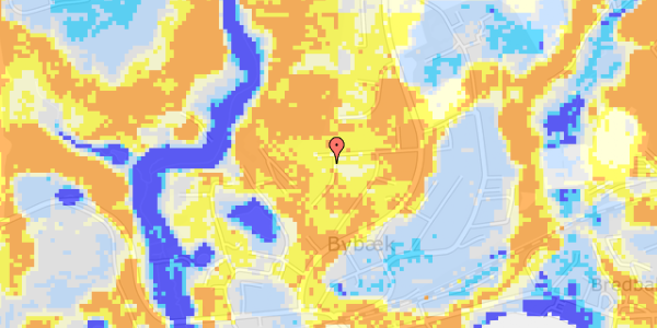 Ekstrem regn på Dyrehegnet 17