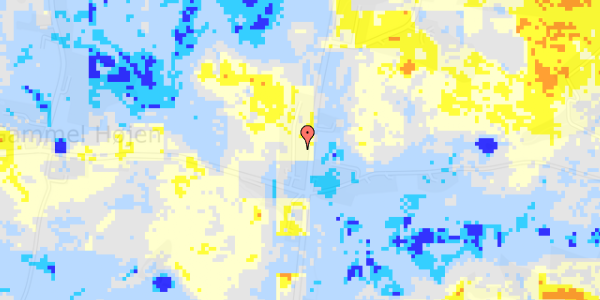 Ekstrem regn på Elmebakken 6