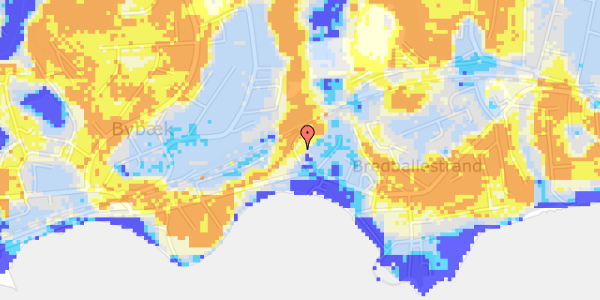 Ekstrem regn på Forupsvej 4