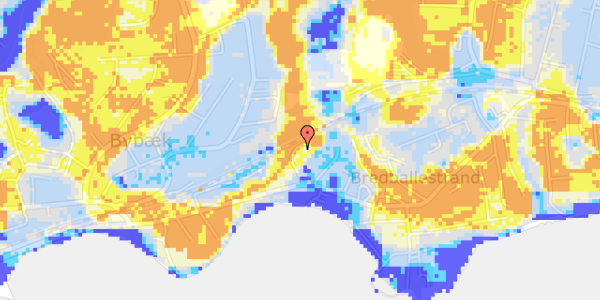 Ekstrem regn på Forupsvej 6