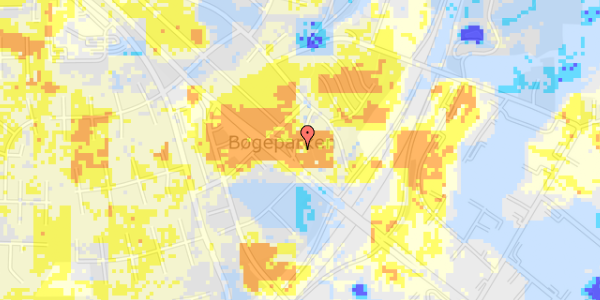 Ekstrem regn på Fredericiavej 155