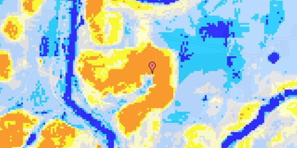 Ekstrem regn på Gl Hornstrupvej 39