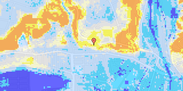 Ekstrem regn på Gl Jellingvej 26, kl. 