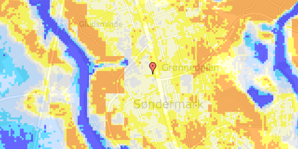 Ekstrem regn på Gl Kolding Landevej 45, st. 4