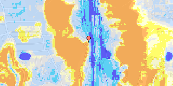 Ekstrem regn på Grejsdalsvej 103