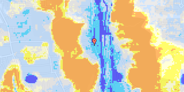 Ekstrem regn på Grejsdalsvej 125