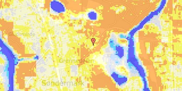 Ekstrem regn på Hans Egedesvej 31