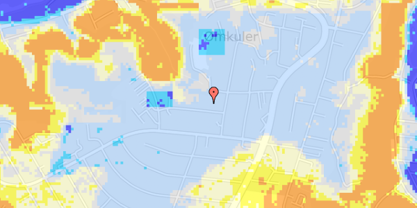 Ekstrem regn på Hasselvænget 4, 2. th