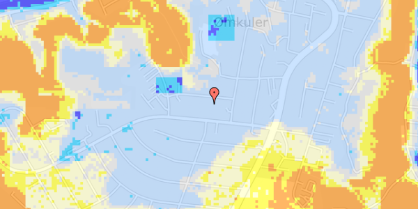 Ekstrem regn på Hasselvænget 5, st. th