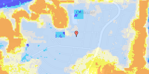 Ekstrem regn på Hasselvænget 8, 1. th