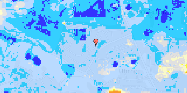 Ekstrem regn på Heliosvej 3