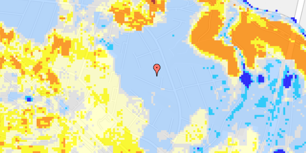 Ekstrem regn på Hesseltoft 16