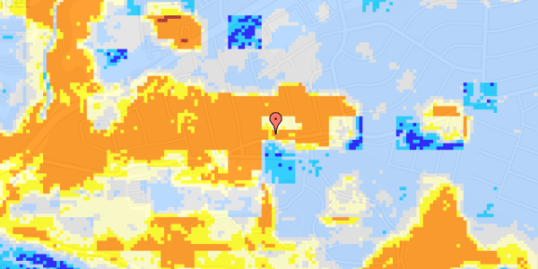 Ekstrem regn på Hjortevej 1