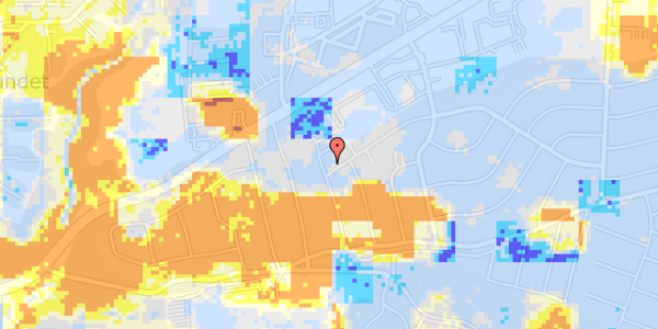 Ekstrem regn på Hjortevej 36, 1. 