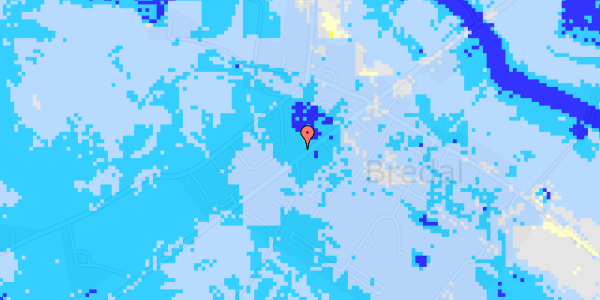 Ekstrem regn på Horsensvej 567