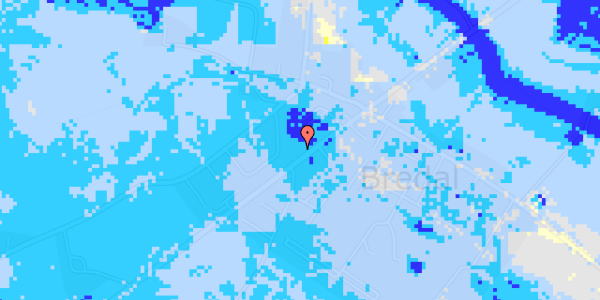 Ekstrem regn på Horsensvej 569