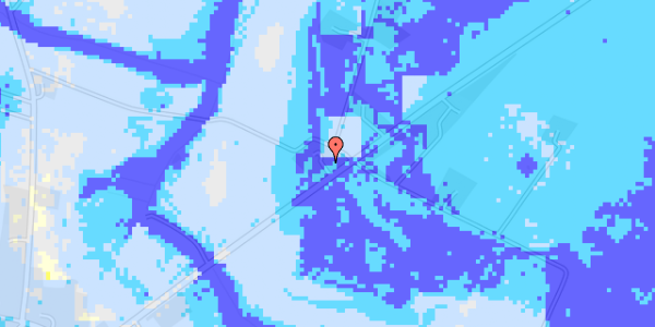 Ekstrem regn på Horsensvej 653