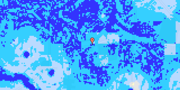 Ekstrem regn på Hover Kirkevej 84