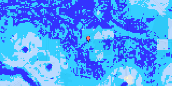 Ekstrem regn på Hover Kirkevej 85