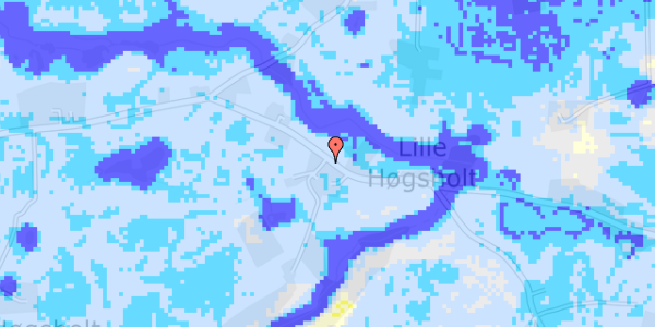 Ekstrem regn på Høgsholtvej 165