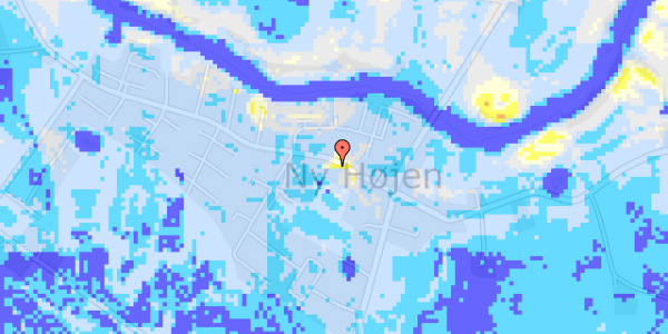 Ekstrem regn på Højen Kirkevej 15