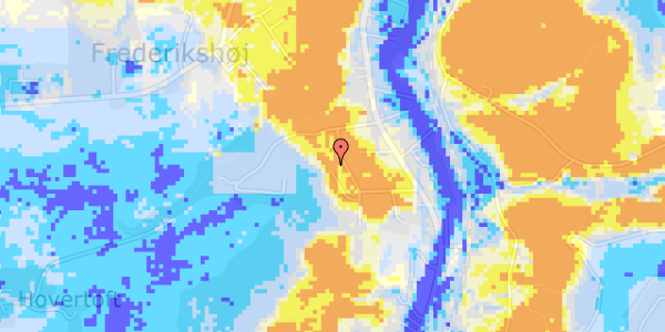 Ekstrem regn på Højtoft 15