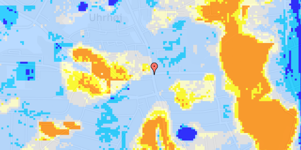 Ekstrem regn på Jellingvej 109