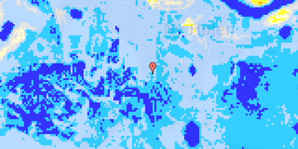 Ekstrem regn på Jenlevej 57