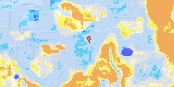 Ekstrem regn på Jupitervej 3