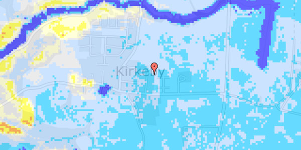 Ekstrem regn på Kirkebyvej 26