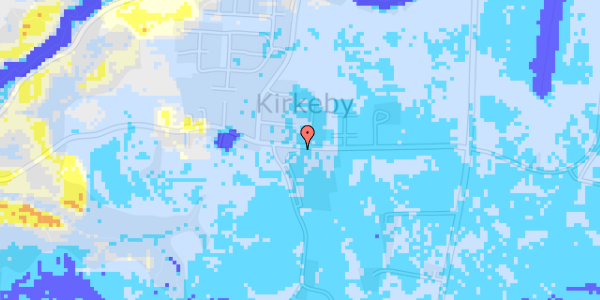 Ekstrem regn på Kirkebyvej 33