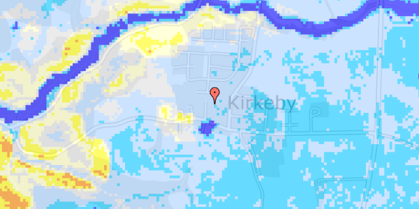 Ekstrem regn på Kirkebyvej 54