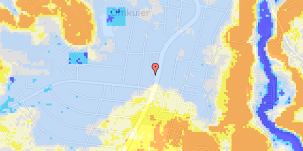 Ekstrem regn på Koldingvej 148, 1. tv